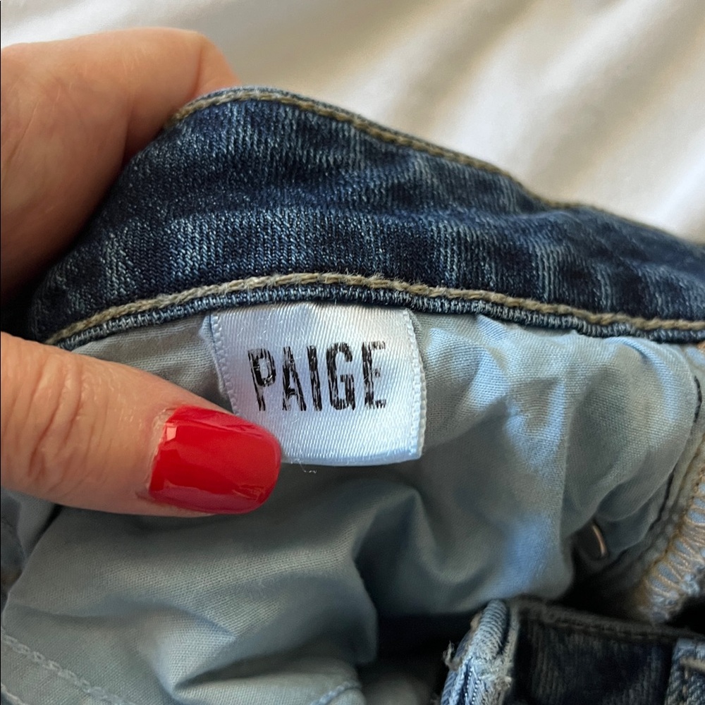 Paige Skyline Skinny Crop - Picture 5 of 7